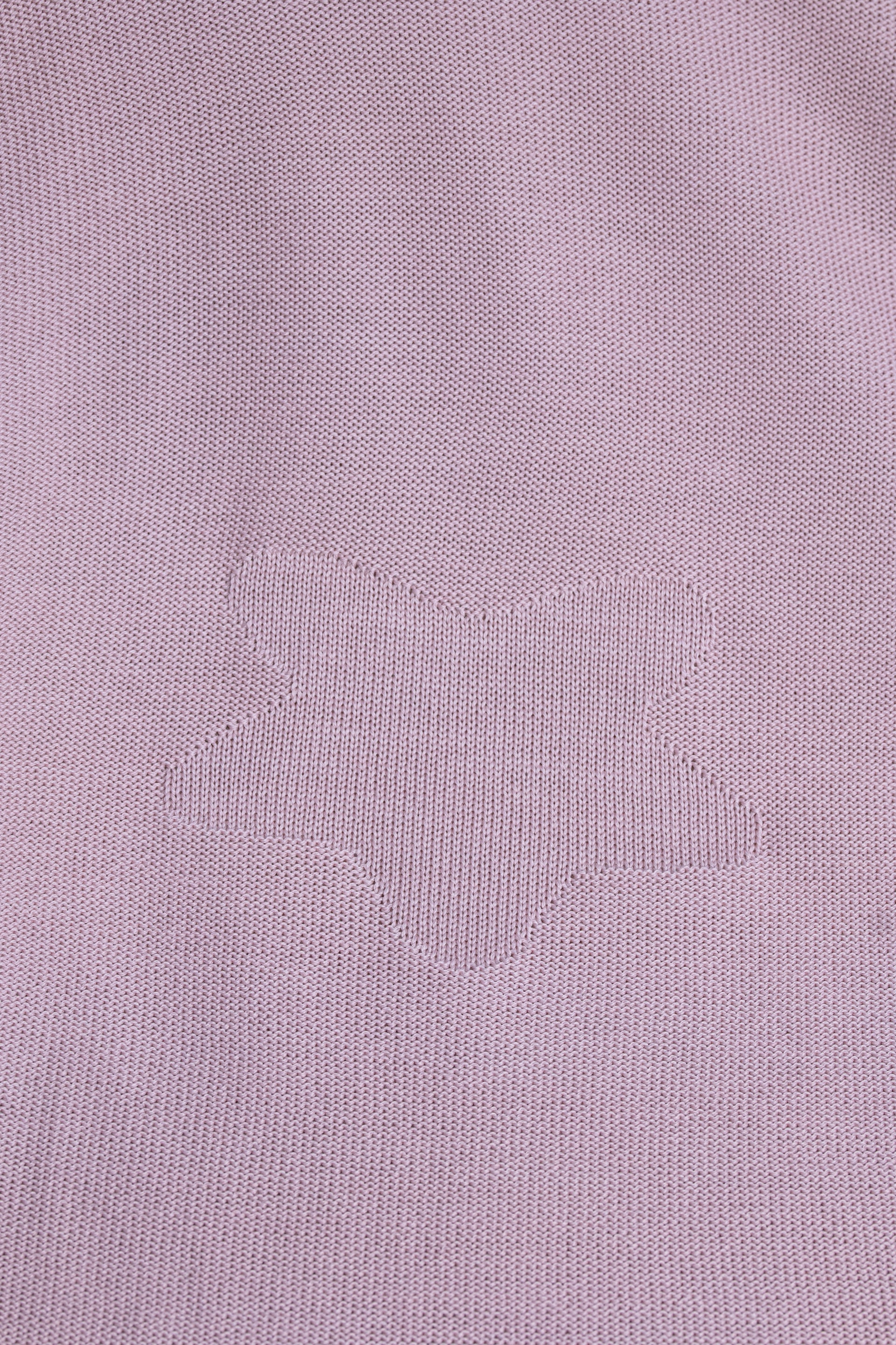 STAR MERINO WOOL BLANKET PINK