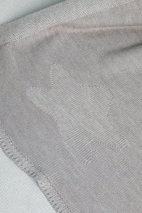 STAR MERINO WOOL BLANKET BROWN