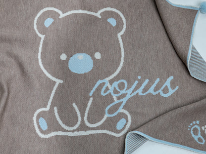 PERSONALIZUOTAS TEDDY PLEDAS BERNIUKAMS | RUDA SPALVA