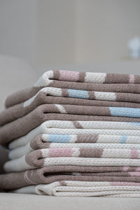 PERSONALIZED TEDDY BLANKET FOR BOYS | WHITE
