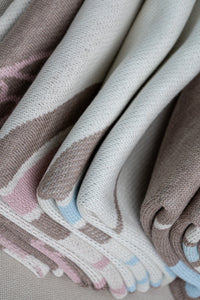 PERSONALIZED TEDDY BLANKET FOR GIRLS | BROWN