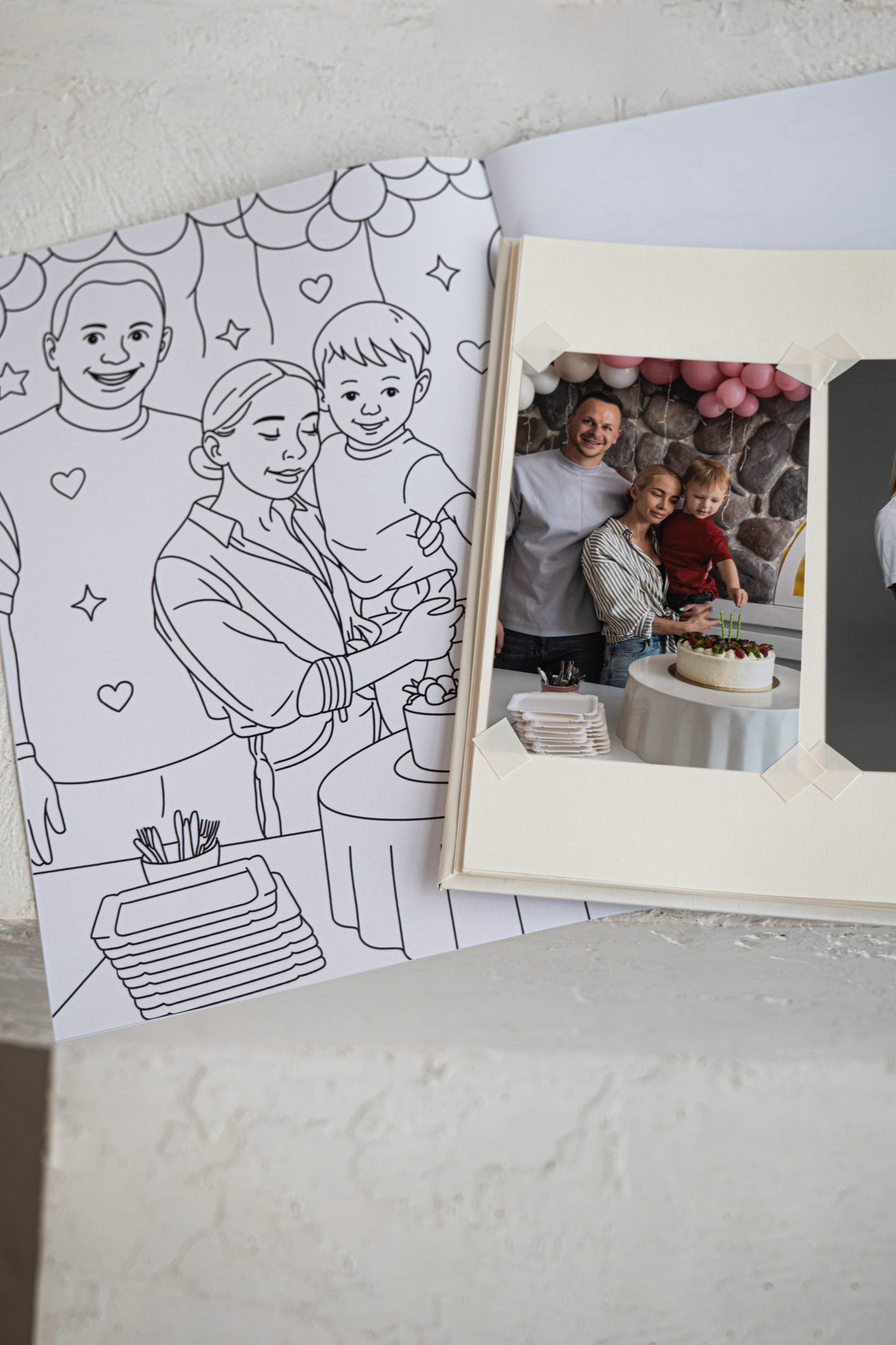 PERSONALIZUOTA SPALVINIMO KNYGUTĖ